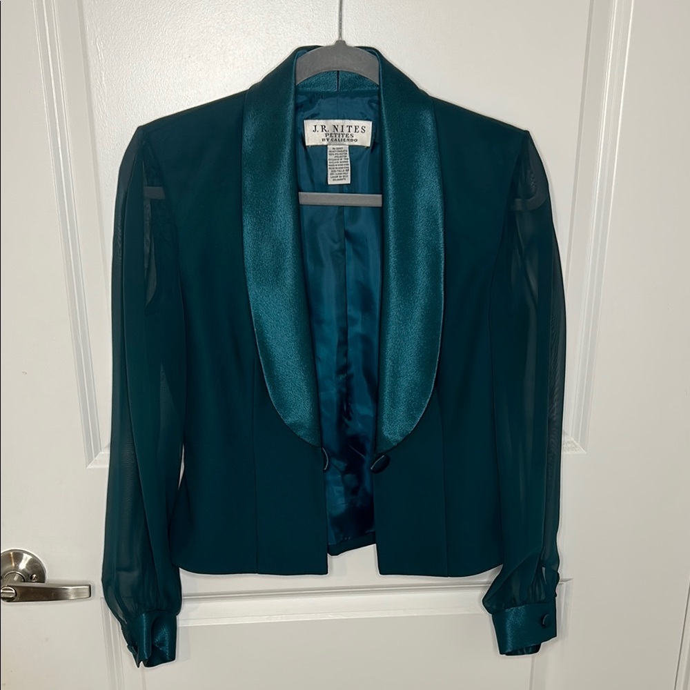 Blazer Jacket with Button